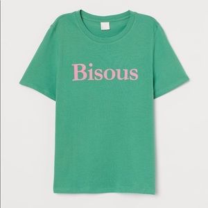 H&M Bisous TShirt